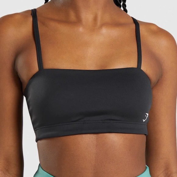 Gymshark Other - New Gymshark Bandeai Sports Bra Black Small